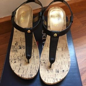 Chaps Raevyn Thong Wedge Sandal